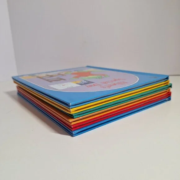 6 AlphaPets Book Lot A, B, C, D, F, G Grolier Vintage Hardcover Alphabet Books - Picture 12 of 12